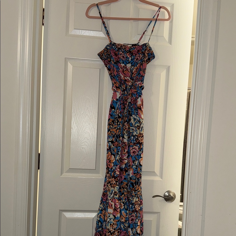 Floral Wide Leg Jumpsuit